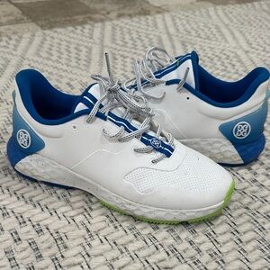 G/FORE Blue and White Sneakers Golf shoes